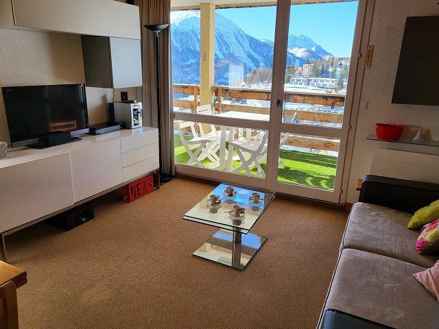 Rent in ski resort 2 room apartment 6 people (56 B) - Résidence le Rond Point des Pistes II - Orcières Merlette 1850 - Living room