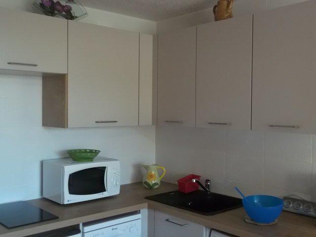 Rent in ski resort Studio sleeping corner 4 people (55B) - Résidence le Rond Point des Pistes II - Orcières Merlette 1850 - Kitchenette