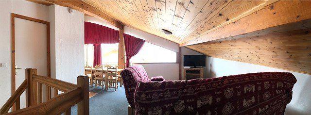 Rent in ski resort 4 room duplex apartment 8 people (509) - Résidence les Balcons du Soleil - Orcières Merlette 1850 - Living room