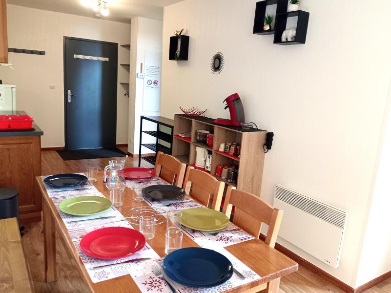 Ski verhuur Appartement 2 kamers bergnis 7 personen (42m²) - Résidence les Etoiles d'Orion - Orcières Merlette 1850 - Woonkamer