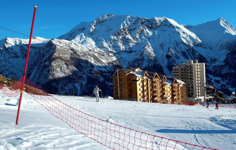 Ski verhuur Résidence Rochebrune - Orcières Merlette 1850 - Buiten winter