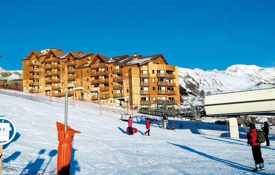 Location au ski Résidence Rochebrune - Orcières Merlette 1850 - Extérieur hiver