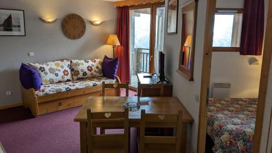 Rent in ski resort 2 room apartment 4 people (304) - Résidence Cristallines - Orcières Merlette 1850 - Living room