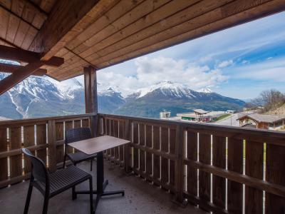 Location au ski Studio coin montagne 4 personnes - Résidence Etoiles d'Orion - Orcières Merlette 1850 - Balcon