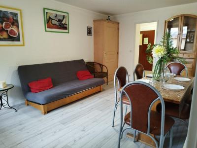 Ski verhuur Appartement 2 kamers 6 personen (67B) - Résidence le Rond Point des Pistes II - Orcières Merlette 1850 - Woonkamer