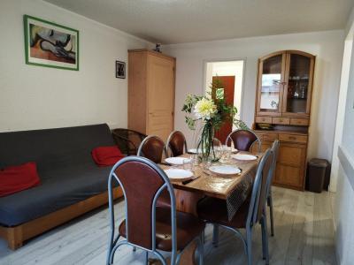 Ski verhuur Appartement 2 kamers 6 personen (67B) - Résidence le Rond Point des Pistes II - Orcières Merlette 1850 - Woonkamer