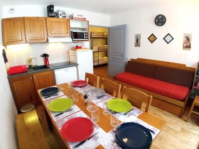 Ski verhuur Appartement 2 kamers bergnis 7 personen (32m²) - Résidence les Etoiles d'Orion - Orcières Merlette 1850 - Woonkamer