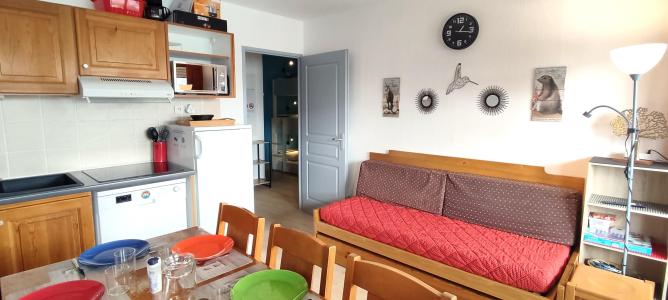 Ski verhuur Appartement 2 kamers bergnis 7 personen (32m²) - Résidence les Etoiles d'Orion - Orcières Merlette 1850 - Woonkamer