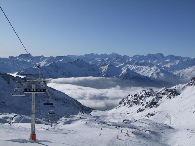 Location au ski Le Hameau des Eaux d'Orelle - Orelle - Extérieur hiver