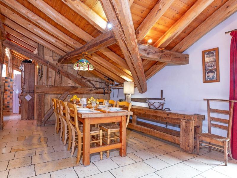 Rent in ski resort Chalet Coeur du Paradis - Peisey-Vallandry - Living room