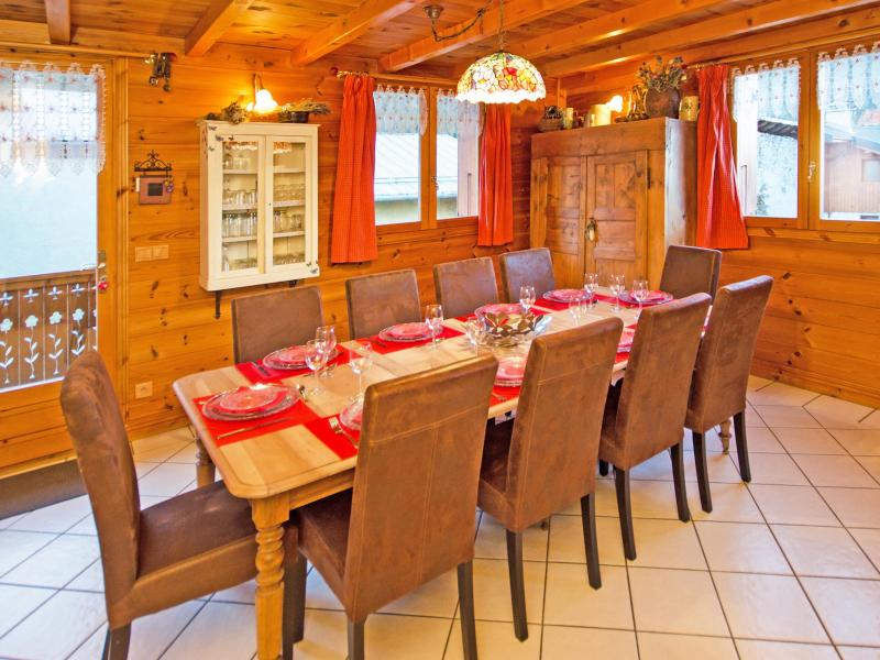 Rent in ski resort Chalet d'Alfred - Peisey-Vallandry - Dining area