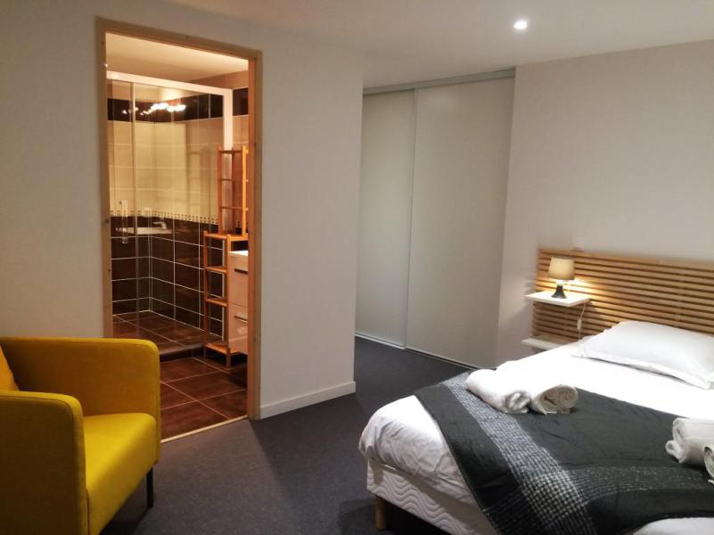 Rent in ski resort 5 room duplex apartment 12 people (Grand Renard) - Chalet Les Amis - Peisey-Vallandry - Bedroom