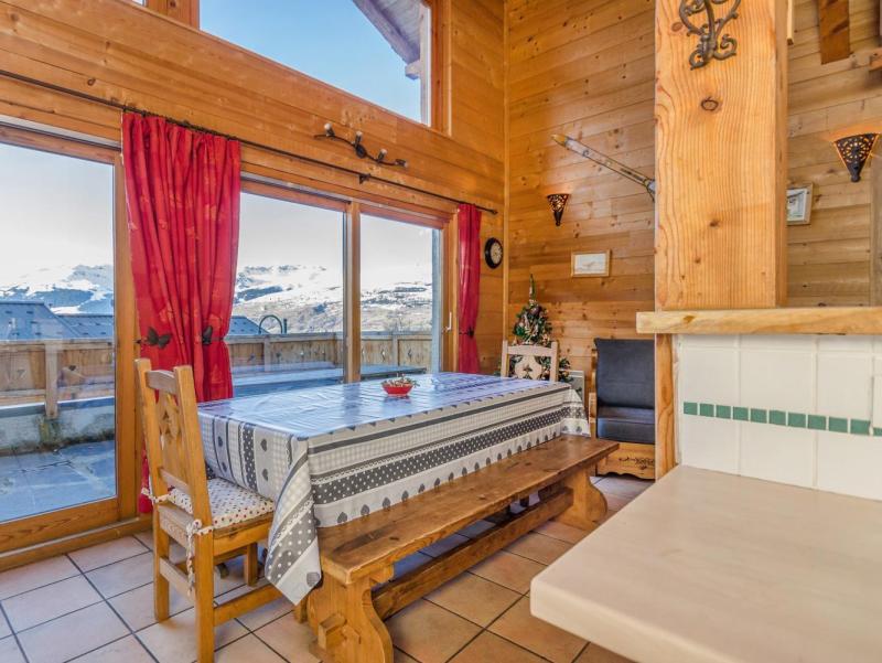 Ski verhuur Chalet triplex 5 kamers 8 personen - Chalet Piccola Pietra - Peisey-Vallandry - Woonkamer