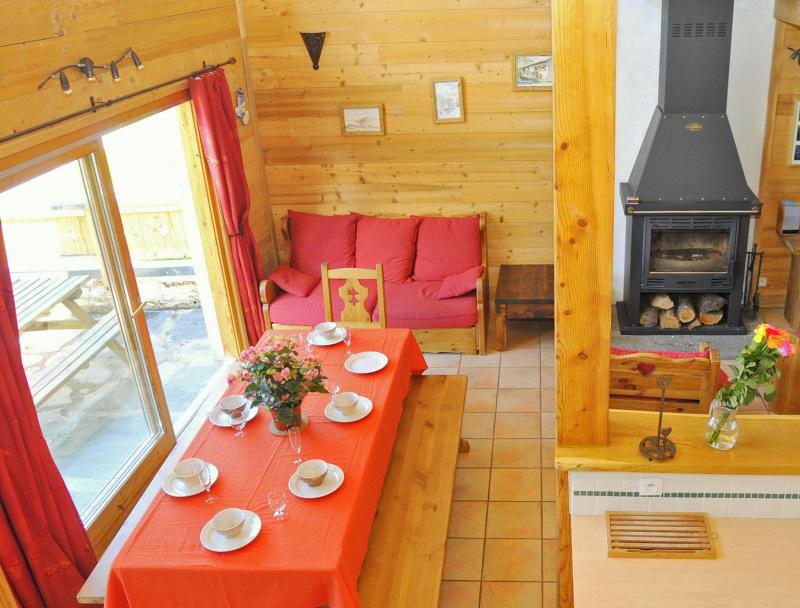 Rent in ski resort Chalet Piccola Pietra - Peisey-Vallandry - Living room