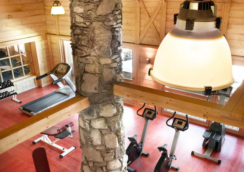 Rent in ski resort L'Orée des Cimes - Peisey-Vallandry - Fitness room