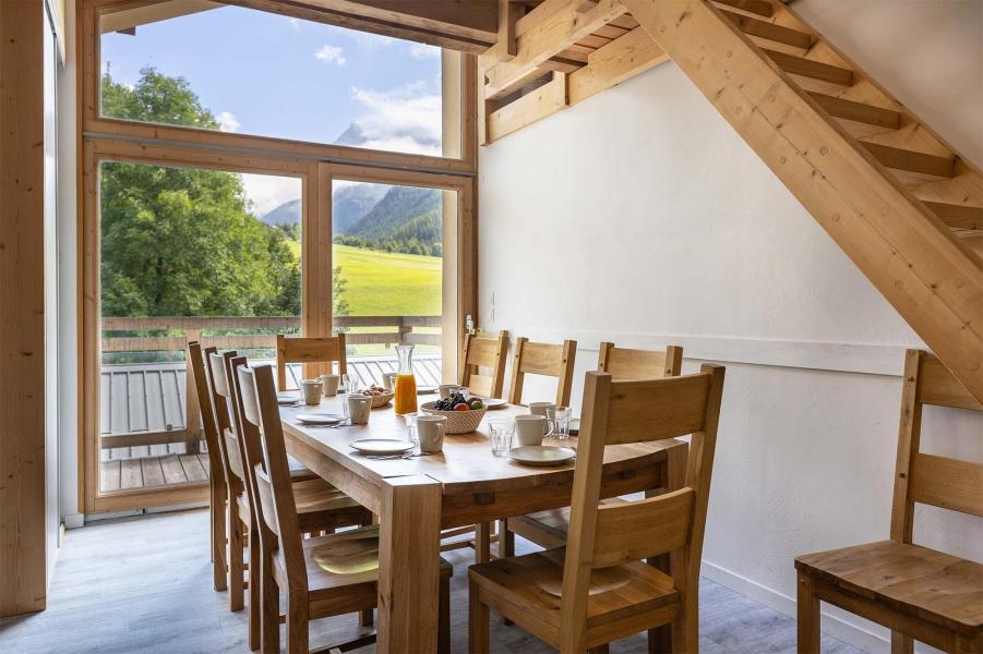 Skiverleih 5 Zimmer Maisonettewohnung für 14 Personen (Nancroix) - Résidence Chalet Les Amis - Peisey-Vallandry - Wohnzimmer