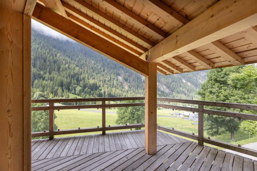 Alquiler al esquí Apartamento 7 piezas para 12-14 personas (Aiguille rouge) - Résidence Chalet Les Amis - Peisey-Vallandry - Balcón