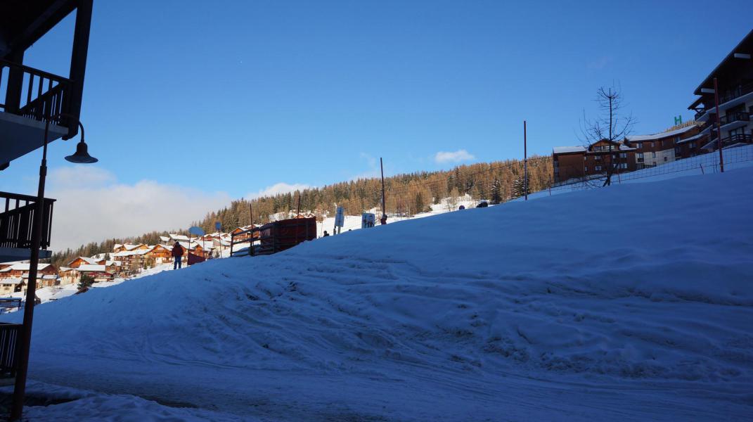 Location au ski Studio coin montagne 4 personnes (021R) - Résidence Grande Ourse - Peisey-Vallandry - Extérieur hiver