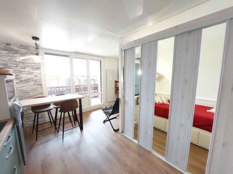 Ski verhuur Studio bergnis 4 personen (001) - Résidence Grande Ourse - Peisey-Vallandry - Woonkamer