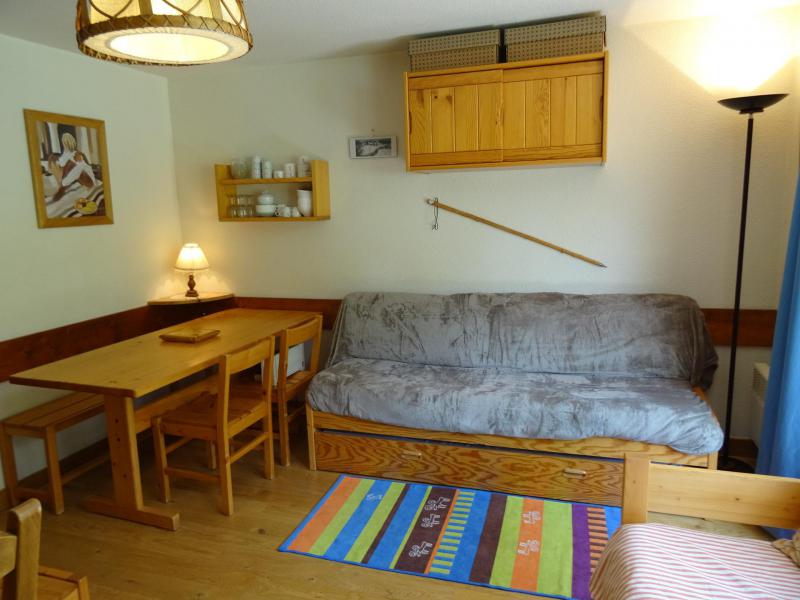 Rent in ski resort Studio sleeping corner 4 people (021R) - Résidence Grande Ourse - Peisey-Vallandry - Living room