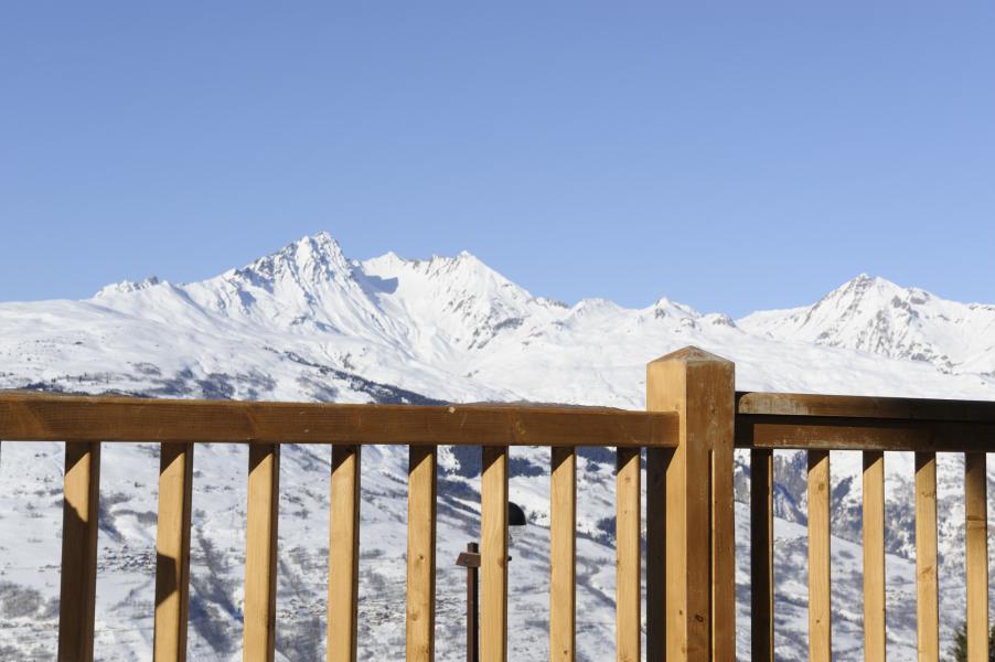 Ski verhuur Résidence l'Orée des Neiges - Peisey-Vallandry - Buiten winter
