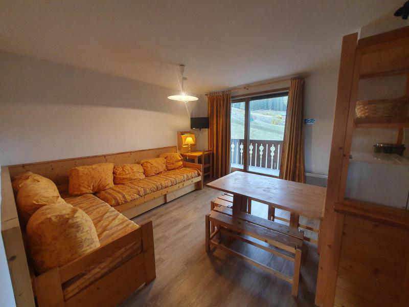 Rent in ski resort 3 room apartment 6 people - Résidence les Clarines - Peisey-Vallandry - Living room