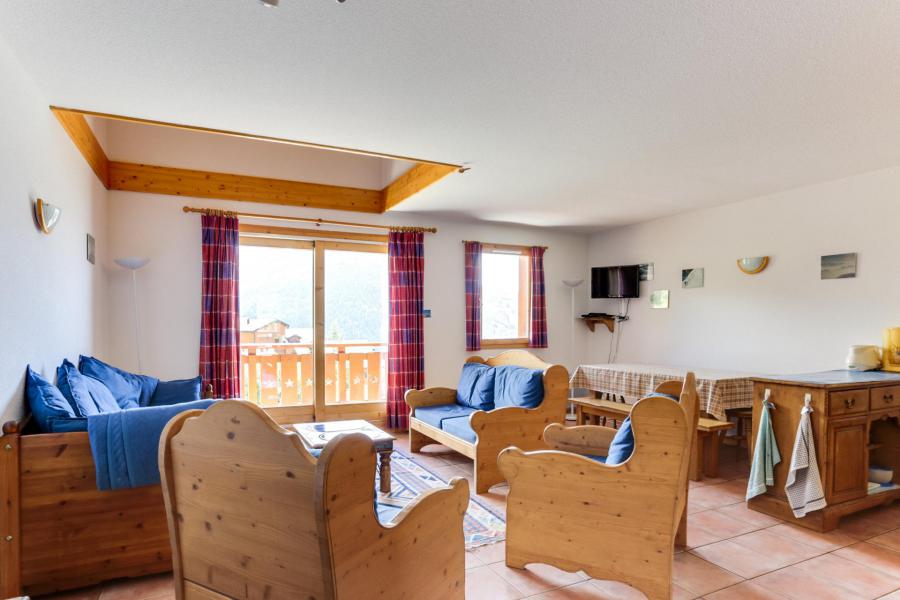 Аренда на лыжном курорте Апартаменты дуплекс 4 комнат 8 чел. (10) - Résidence les Epilobes - Peisey-Vallandry - Салон