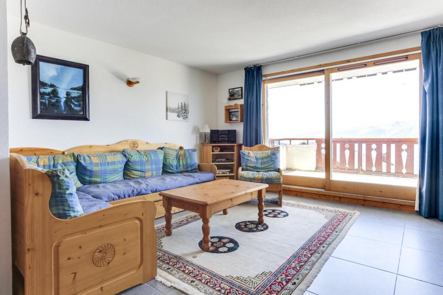 Rent in ski resort 4 room duplex apartment 8 people (08 R) - Résidence les Presles - Peisey-Vallandry - Living room