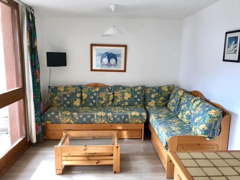 Ski verhuur Appartement 2 kamers bergnis 6 personen (26) - Résidence les Soldanelles - Peisey-Vallandry - Woonkamer