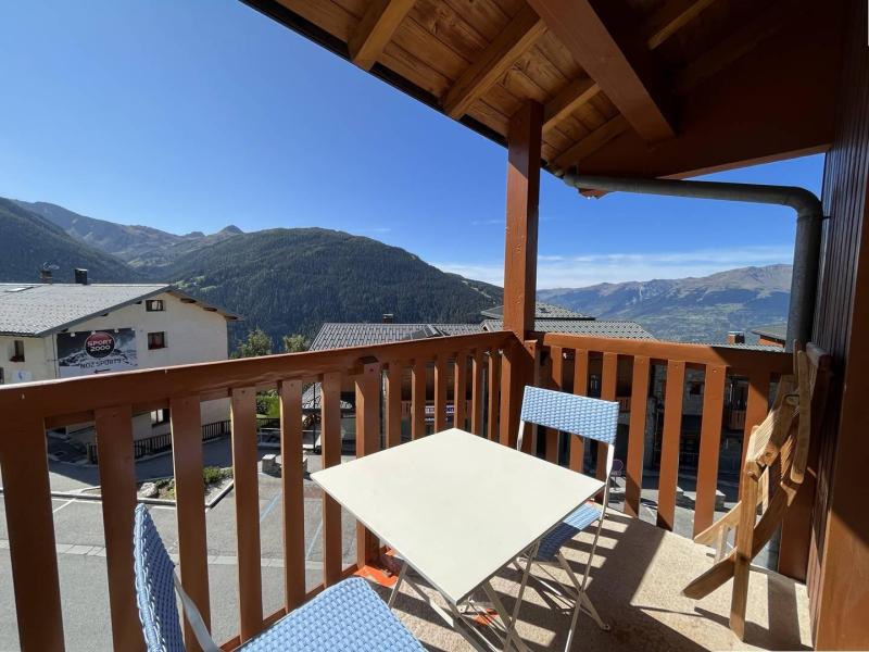 Location au ski Appartement 3 pièces mezzanine 6 personnes (4108) - Résidence Neige et Soleil A - Peisey-Vallandry - Balcon