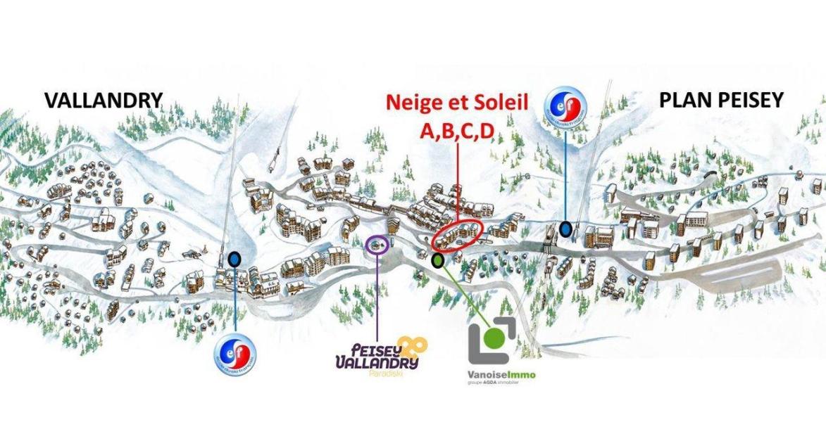 Location au ski Appartement 2 pièces coin montagne 6 personnes (4403) - Résidence Neige et Soleil D - Peisey-Vallandry