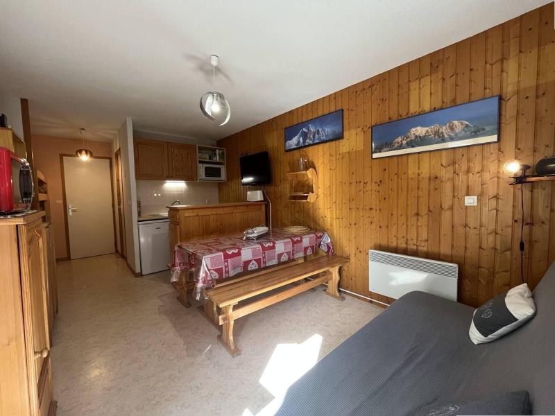 Ski verhuur Appartement 2 kamers bergnis 6 personen (4403) - Résidence Neige et Soleil D - Peisey-Vallandry - Woonkamer