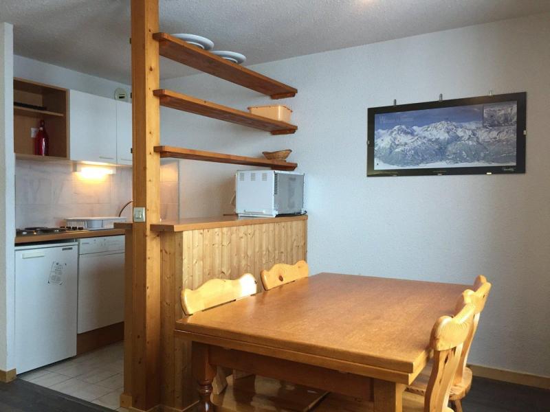 Rent in ski resort 3 room duplex apartment sleeping corner 8 people (47106) - Résidence Petite Ourse - Peisey-Vallandry - Living room