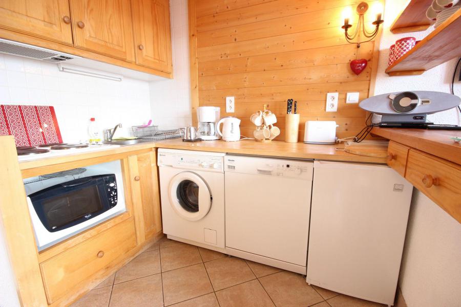 Skiverleih 3-Zimmer-Holzhütte für 7 Personen - Résidence Petite Ourse A - Peisey-Vallandry - Küche
