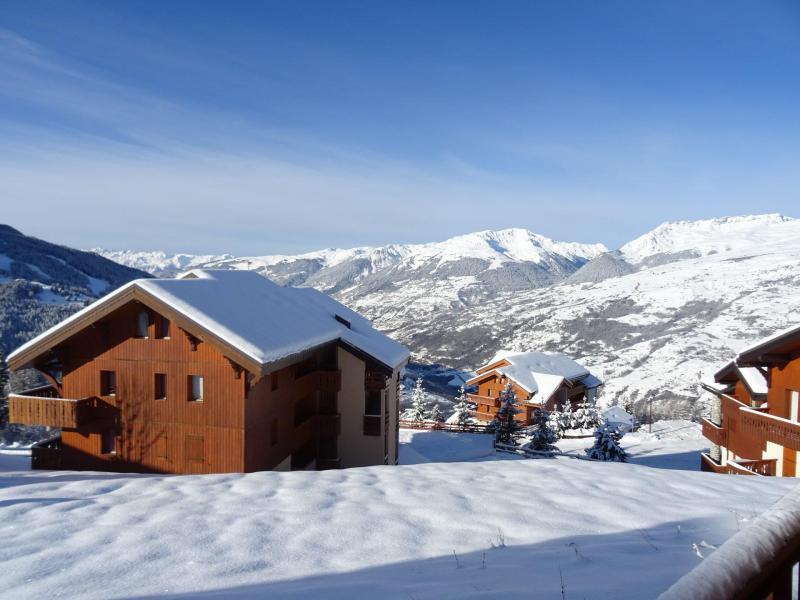 Location au ski Appartement 3 pièces cabine 7 personnes - Résidence Petite Ourse A - Peisey-Vallandry - Extérieur hiver