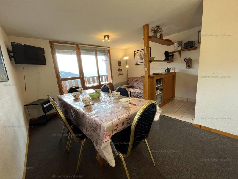 Skiverleih Duplex Wohnung 3 Zimmer Kabine 8 Personnen (4716) - Résidence Petite Ourse - Peisey-Vallandry - Wohnzimmer