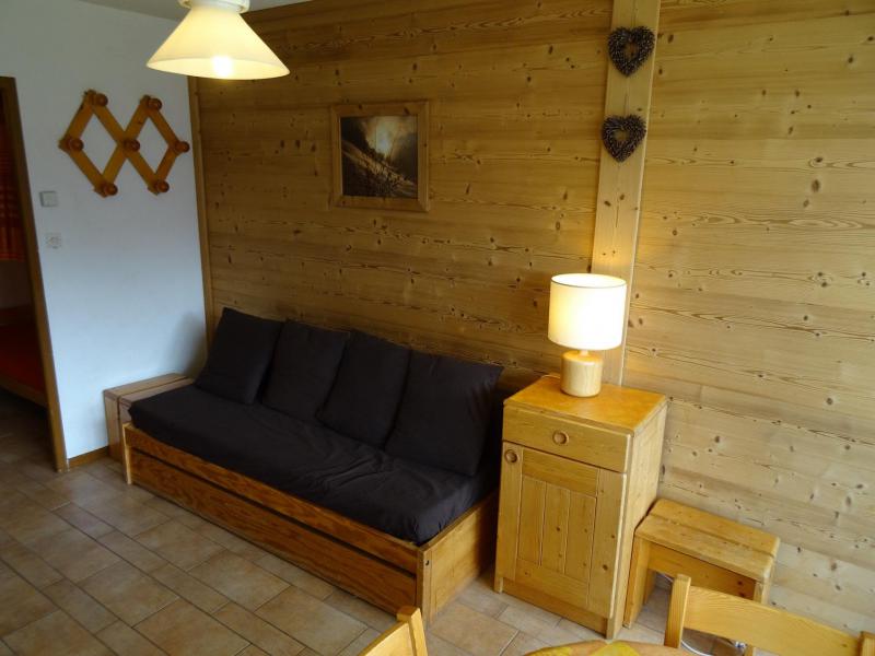 Rent in ski resort Studio sleeping corner 4 people (26) - Résidence Plein Sud - Peisey-Vallandry - Living room