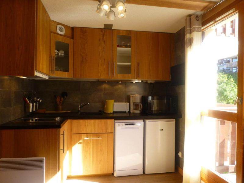 Alquiler al esquí Apartamento cabina 2 piezas para 6 personas (5239) - Résidence Praz de l'Ours B - Peisey-Vallandry - Cocina abierta
