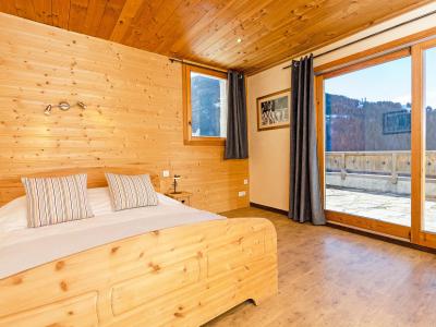 Rent in ski resort Chalet Balcon du Paradis - Peisey-Vallandry - Bedroom