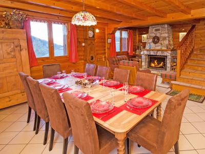 Rent in ski resort Chalet d'Alfred - Peisey-Vallandry - Table