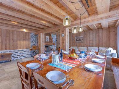 Skiverleih Chalet de Claude - Peisey-Vallandry - Wohnzimmer