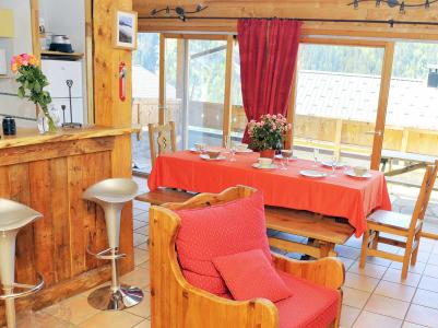 Rent in ski resort Chalet Piccola Pietra - Peisey-Vallandry - Dining area