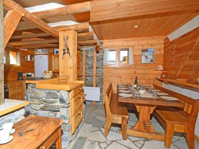 Rent in ski resort Chalet Pierra Menta - Peisey-Vallandry - Dining area