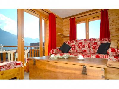 Rent in ski resort Chalet Pierra Menta - Peisey-Vallandry - Living room