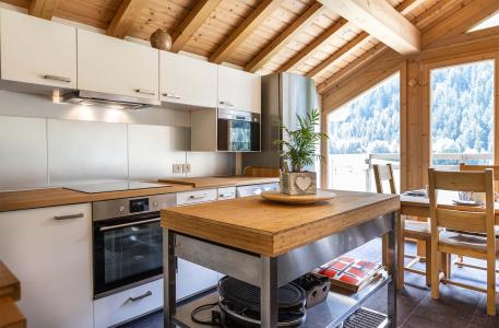 Rent in ski resort 5 room duplex chalet 10 people - Chalet Ponturin - Peisey-Vallandry - Kitchen