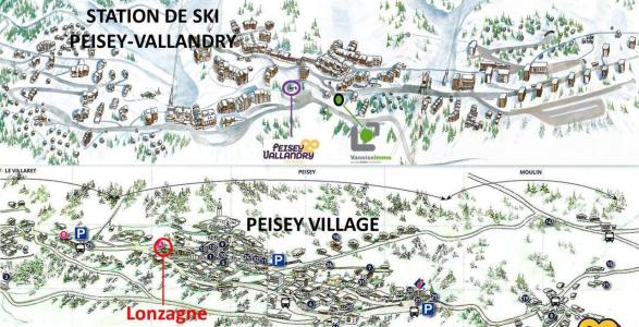 Alquiler al esquí Apartamento 2 piezas para 5 personas (013) - LONZAGNE - Peisey-Vallandry
