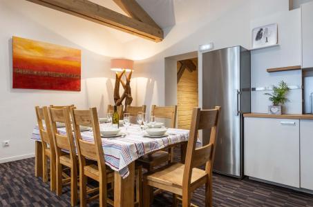 Skiverleih 5 Zimmer Maisonettewohnung für 14 Personen (Grand Renard) - Résidence Chalet Les Amis - Peisey-Vallandry - Wohnzimmer