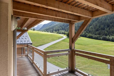 Skiverleih 5 Zimmer Maisonettewohnung für 14 Personen (Nancroix) - Résidence Chalet Les Amis - Peisey-Vallandry - Balkon