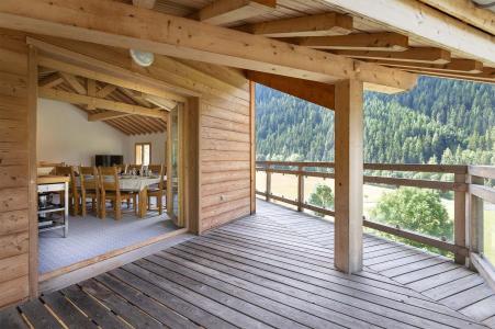 Alquiler al esquí Apartamento 7 piezas para 12-14 personas (Aiguille rouge) - Résidence Chalet Les Amis - Peisey-Vallandry - Balcón