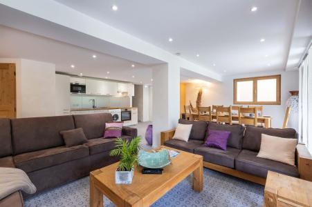 Alquiler al esquí Apartamento dúplex 4 piezas 10 personas (Vanoise) - Résidence Chalet Les Amis - Peisey-Vallandry - Estancia